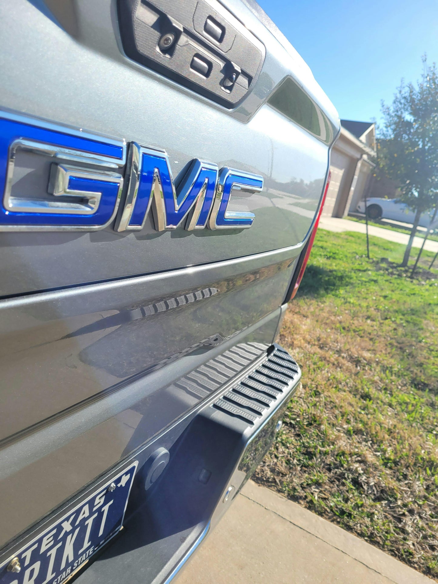 2019-2025 Sierra 1500 Precut Emblem Overlay DECALS Compatible With GMC Sierra 1500 | Front & Rear Set