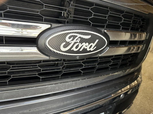 2024-2025 F150 Emblem Overlay DECALS Compatible with Ford | Grille & Tailgate Set