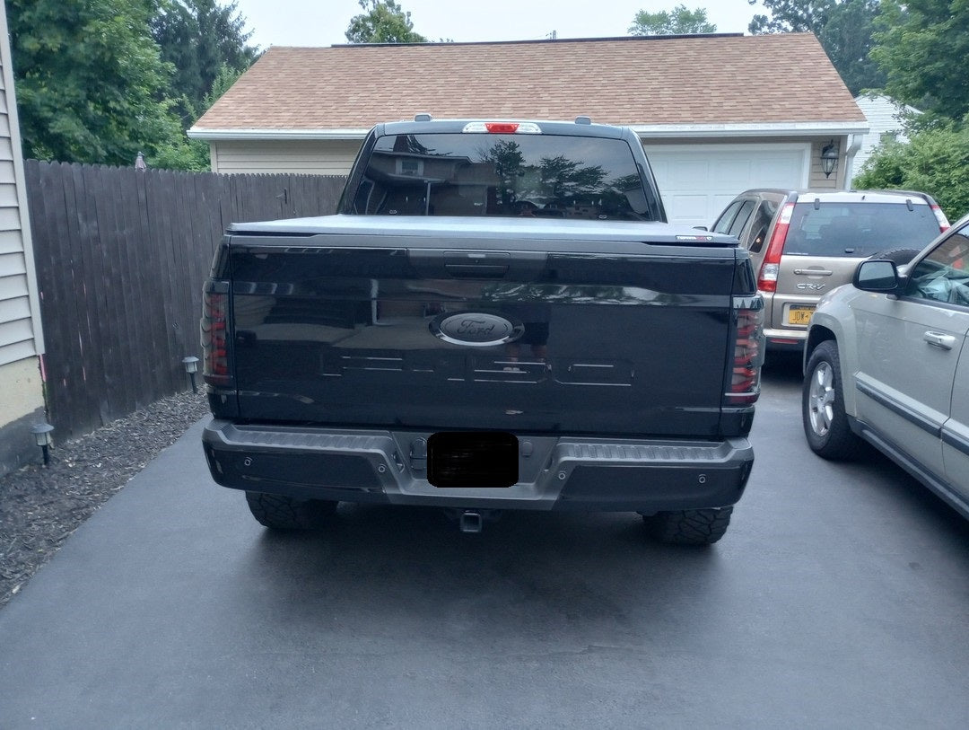 2015-2023 F150 Full Coverage Emblem Overlay DECALS Compatible with Ford | Grille & Tailgate Set