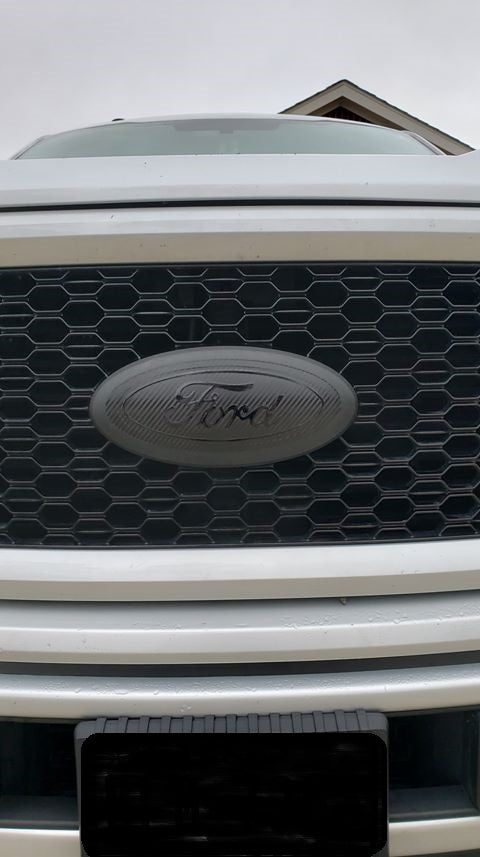 2015-2023 F150 Full Coverage Emblem Overlay DECALS Compatible with Ford | Grille & Tailgate Set