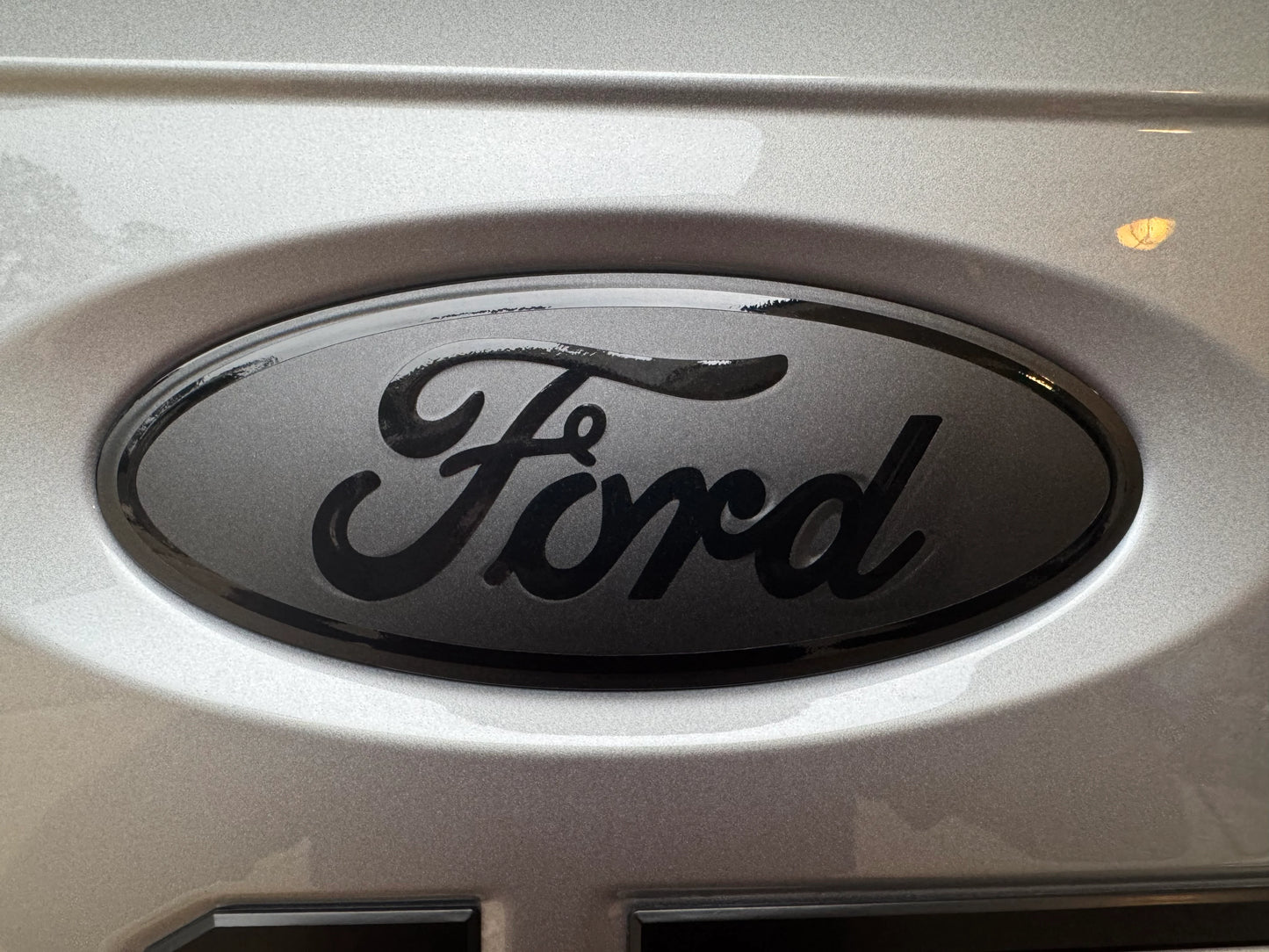2024-2025 F150 BLACKOUT Emblem Overlay DECALS Compatible with Ford F-150 | Front & Rear Set