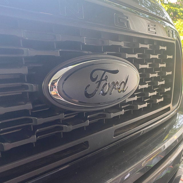 2024-2025 Ranger BLACKOUT Emblem Overlay DECALS Compatible with Ford Ranger | Front & Rear Set