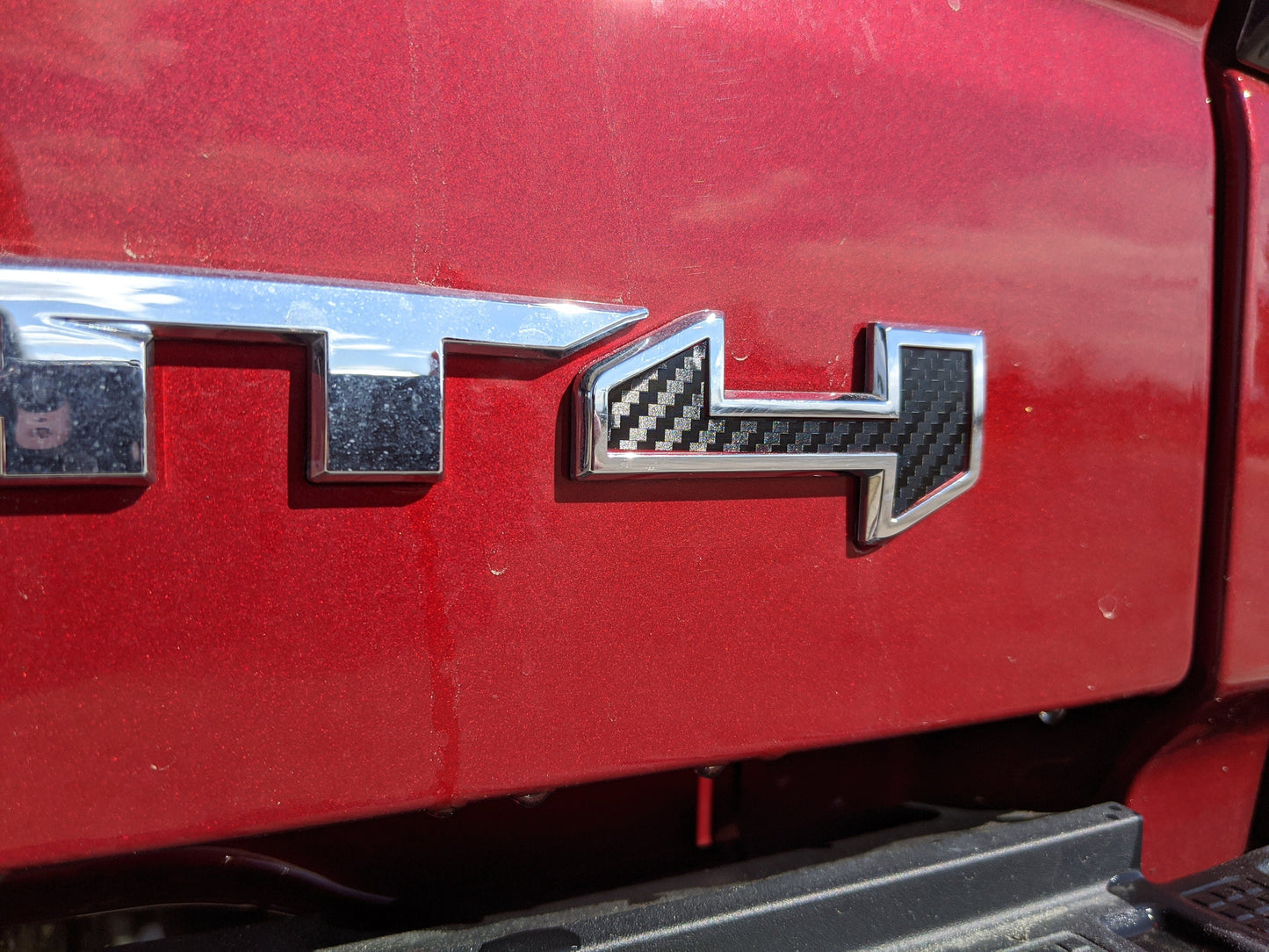 2021-2026 Canyon AT4 "4" Badge Emblem Inlay DECALS Compatible With GMC Canyon