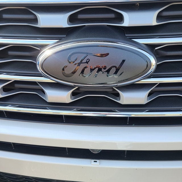 2016-2019 Explorer BLACKOUT Emblem Overlay DECALS Compatible with Ford | Front & Rear Set