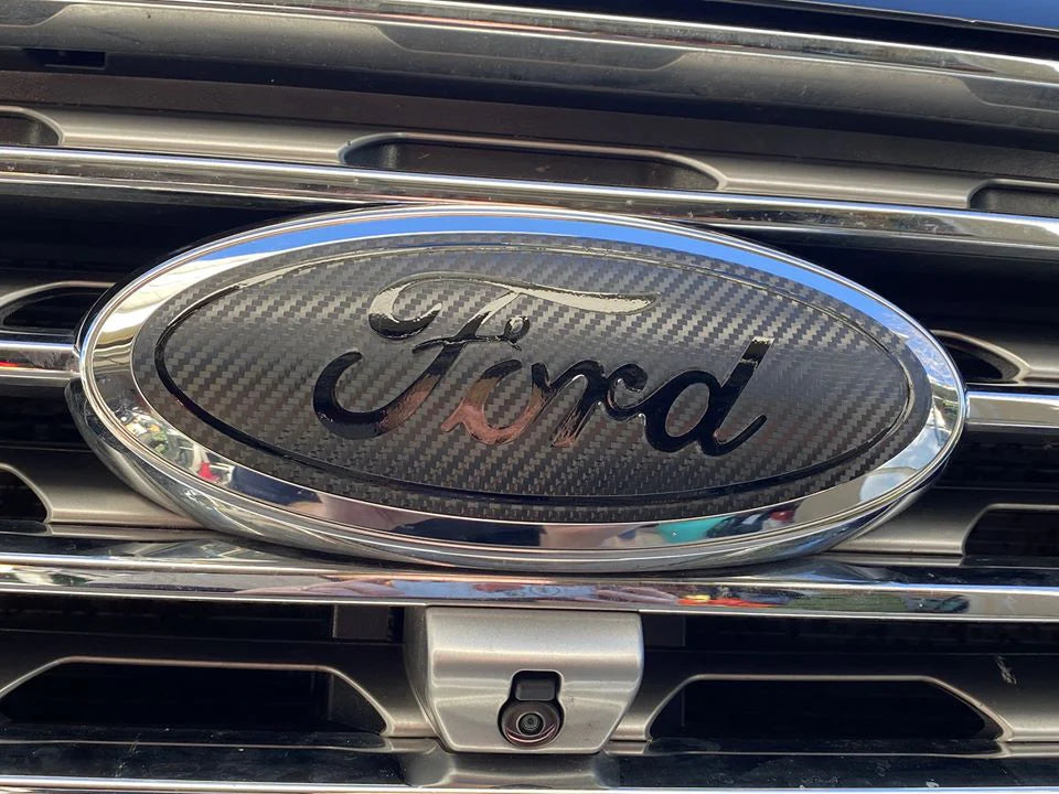 2006-2008 F150 Emblem Overlay DECALS Compatible with Ford | Grille & Tailgate Set
