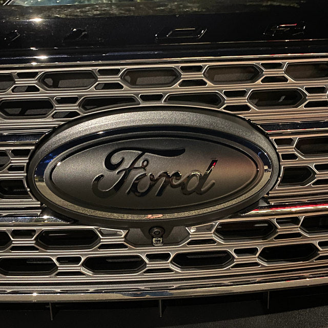 2019-2024 Edge "ST" BLACKOUT Emblem Overlay DECALS Compatible with Ford | Front & Rear Set