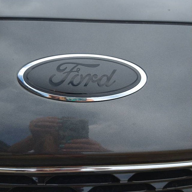 2017-2022 Escape BLACKOUT Emblem Overlay DECALS Compatible with Ford | Front & Rear Set