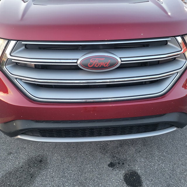 2015-2024 Edge Emblem Overlay DECALS Compatible with Ford | Front & Rear Set