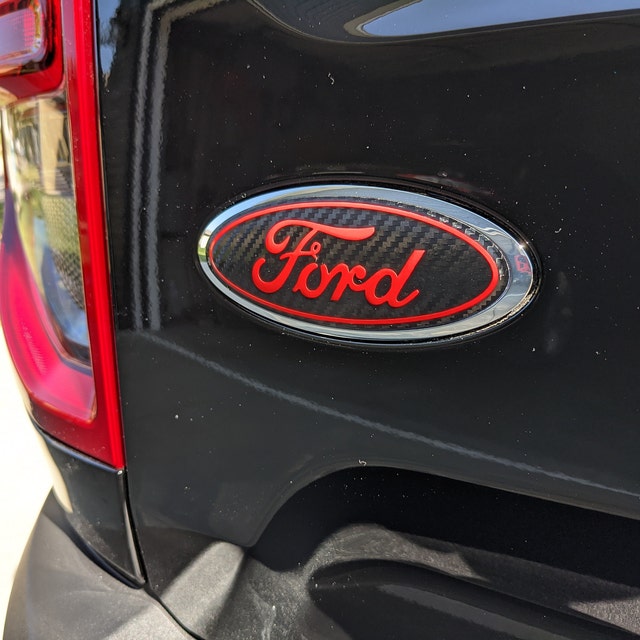 2021-2025 Bronco Emblem Overlay DECAL Compatible with Ford | Rear Decal