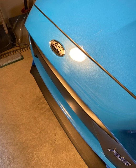 2012-2014 Focus BLACKOUT Emblem Overlay DECALS Compatible with Ford | Front & Rear Set