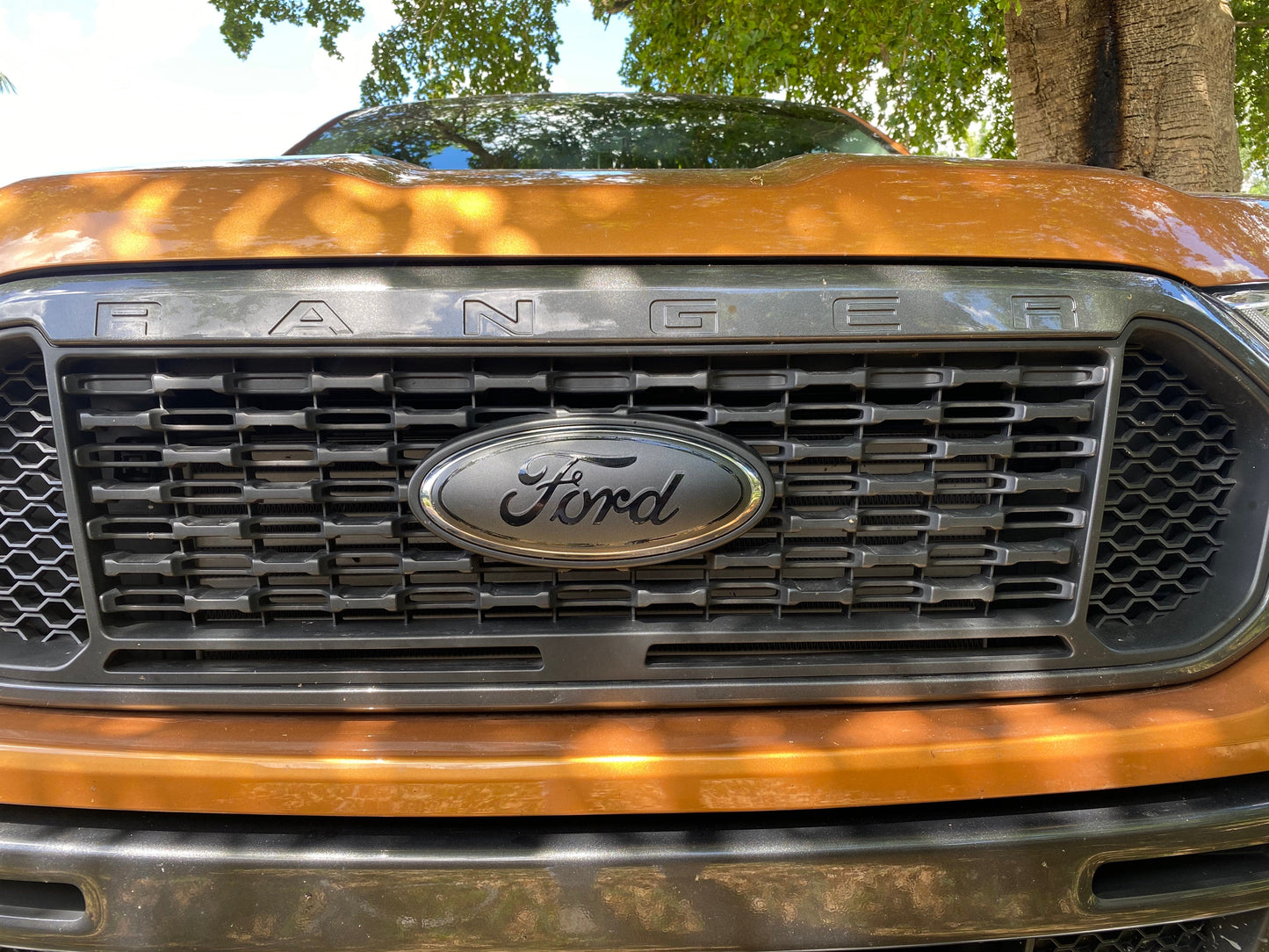 2024-2025 Ranger Emblem Overlay DECALS Compatible with Ford Ranger | Front & Rear Set