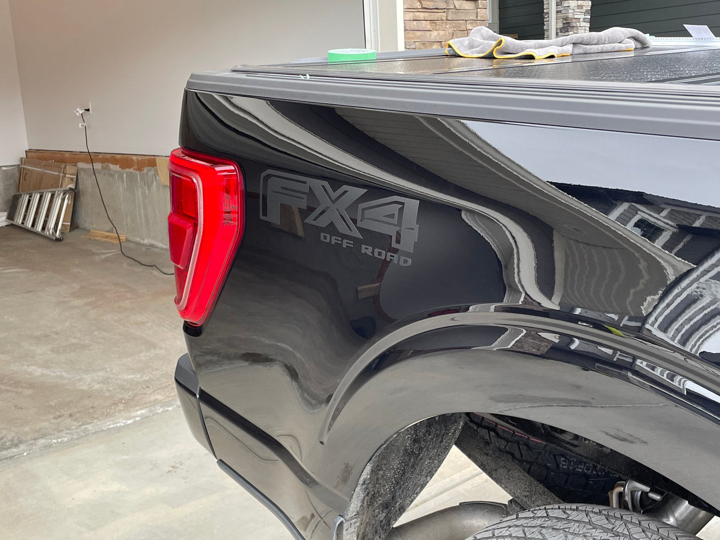 FX4 Off Road Truck Fender Vinyl DECALS for Ford F150 F250 | Pair
