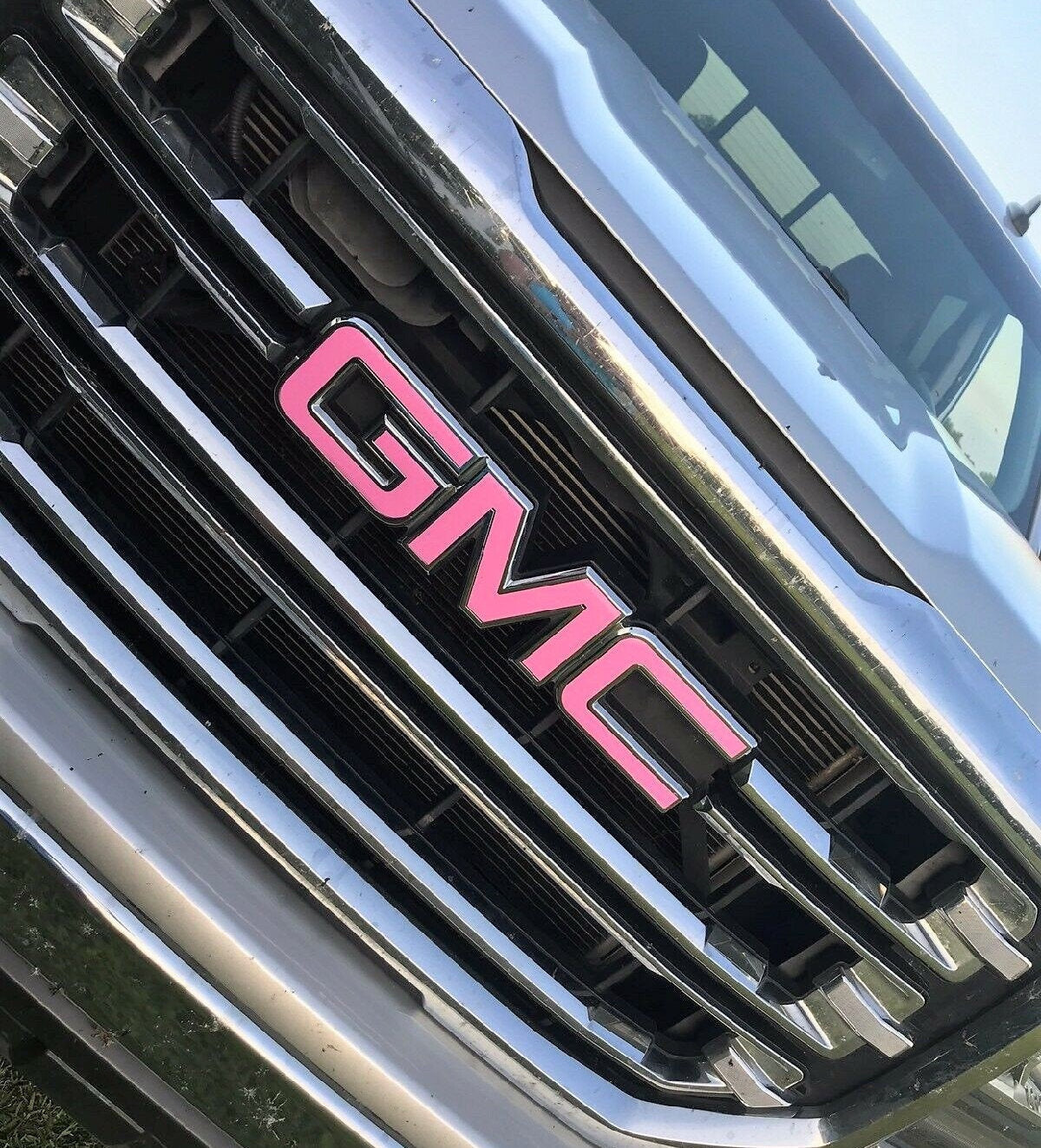 2021 2022 2023 YUKON Precut Emblem Overlay DECALS Compatible With GMC | Front & Rear Set