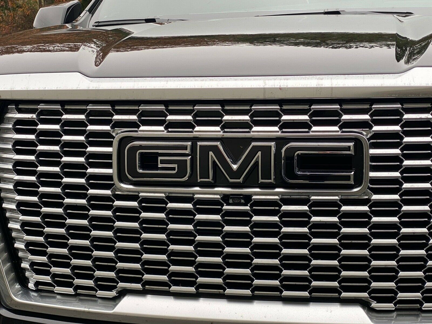 2021 2022 2023 YUKON Precut Emblem Overlay DECALS Compatible With GMC | Front & Rear Set