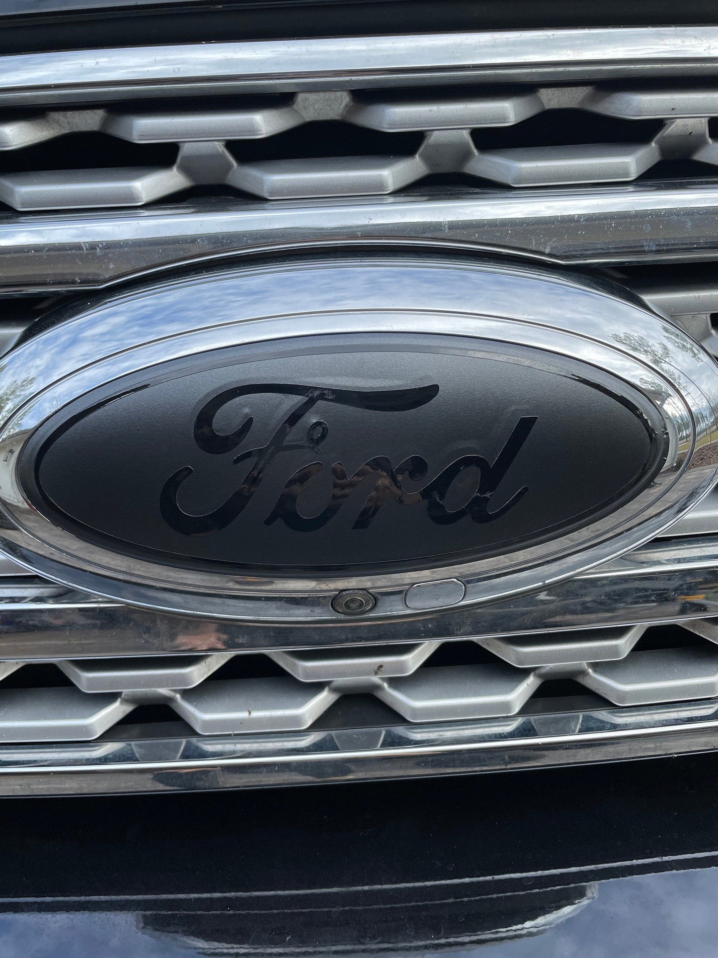 2018-2021 Expedition BLACKOUT Emblem Overlay DECALS Compatible with Ford | Front & Rear Set