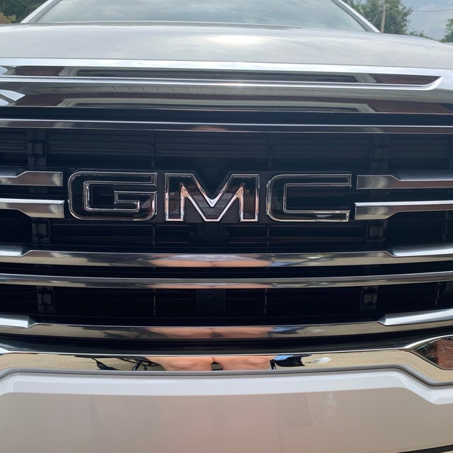 2024-2026 Acadia Precut Emblem Overlay DECALS Compatible With GMC | Front & Rear Set