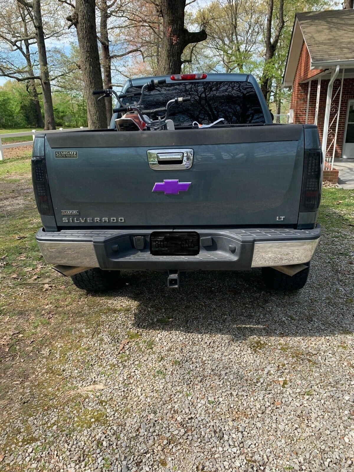 2007-2013 Silverado 1500 Precut Bowtie Emblem Overlay DECALS Compatible With Chevy | Front & Rear Set