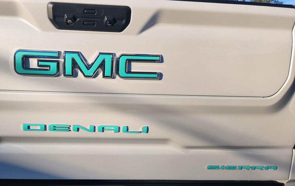 2019-2026 SIERRA Badge Emblem Overlay DECAL Letters Compatible With GMC Sierra