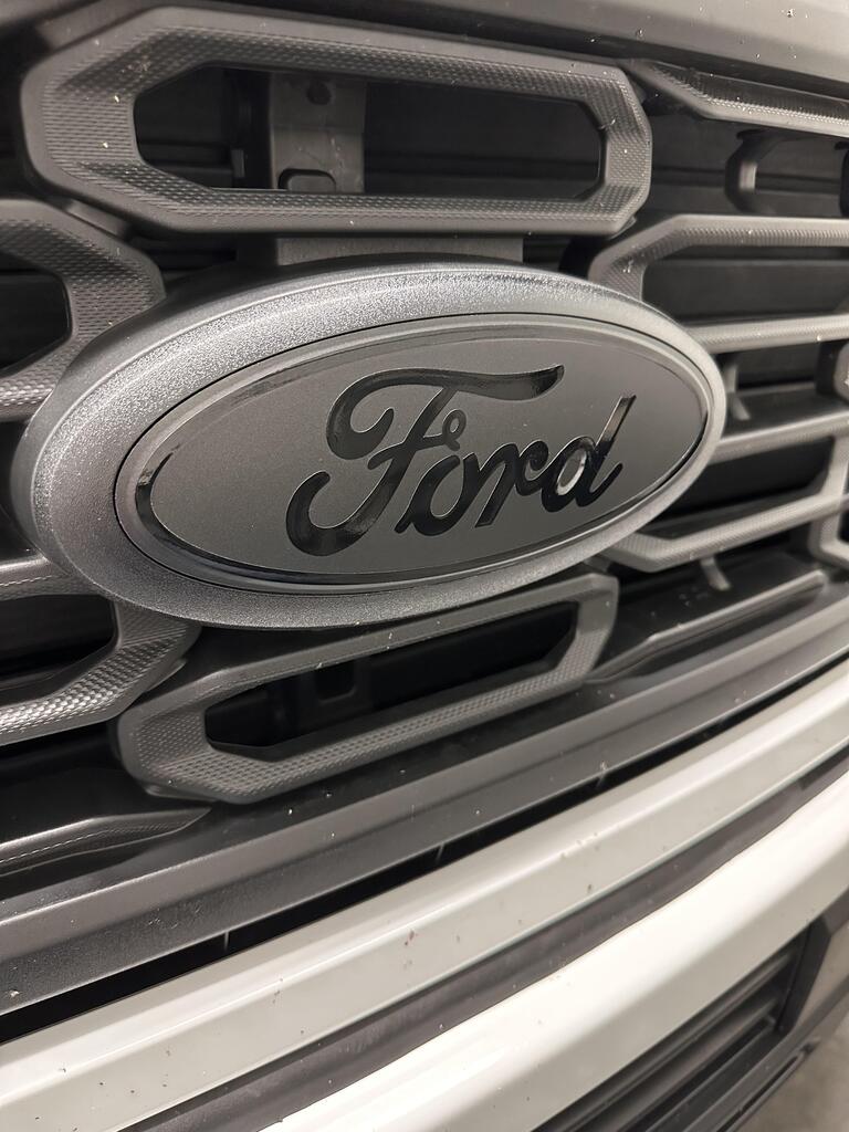2024-2025 F150 BLACKOUT Emblem Overlay DECALS Compatible with Ford F-150 | Front & Rear Set