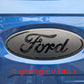 2024-2025 F150 LIGHTNING Blackout Emblem Overlay DECALS Compatible with Ford F-150 Lightning | Front & Rear Set