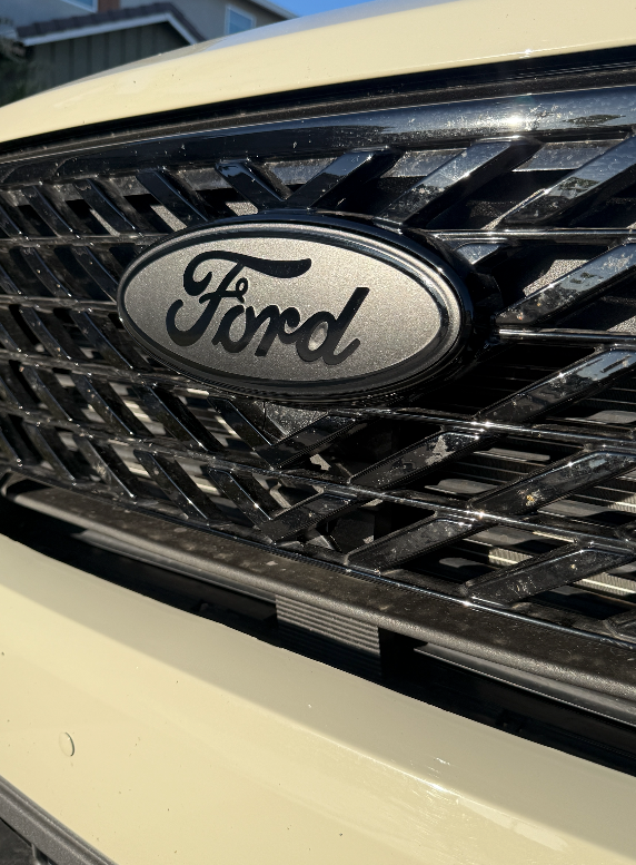 2025-2026 ford maverick black emblem overlay decal