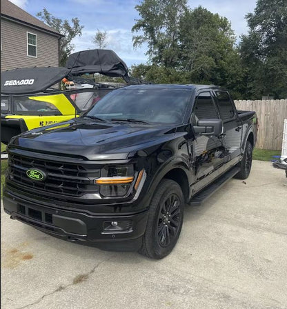 2024-2026 F150 Emblem Overlay DECALS Compatible with Ford | Grille & Tailgate Set