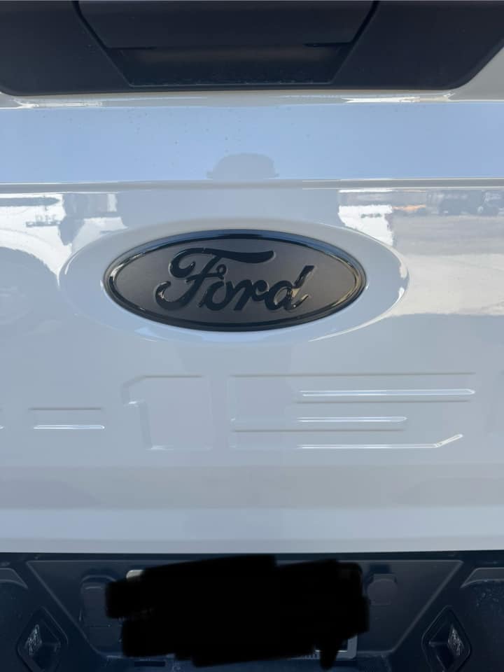 2024-2025 F150 Emblem Overlay DECALS Compatible with Ford | Grille & Tailgate Set