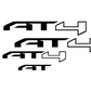 Sierra AT4 Badge Emblem Overlay DECALS Compatible With GMC Sierra