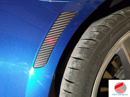 camaro side maker overlay tint decal carbon fiber