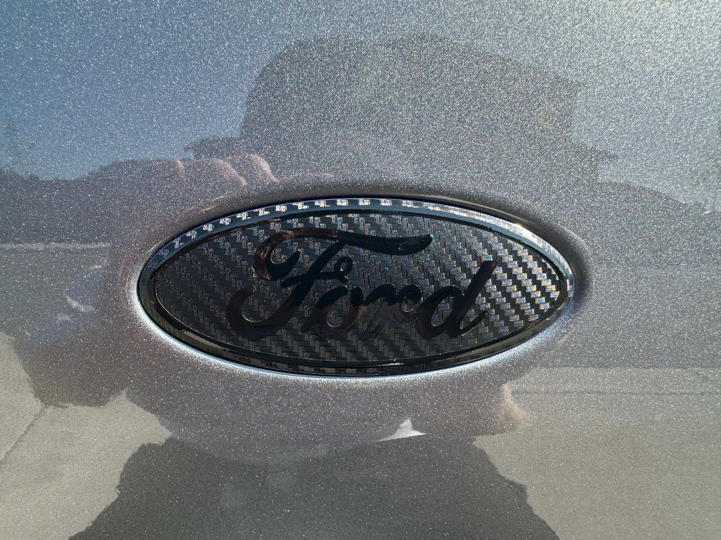 2026 Bronco Emblem Overlay DECAL Compatible with Ford | Rear Decal