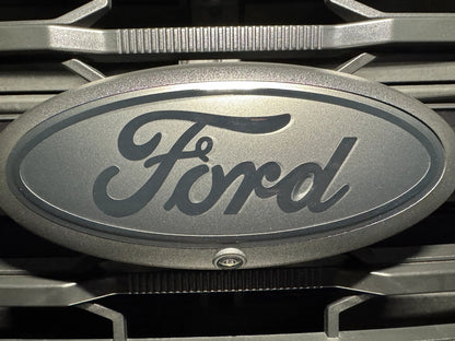 2024-2026 F150 LIGHTNING Blackout Emblem Overlay DECALS Compatible with Ford F-150 Lightning | Front & Rear Set