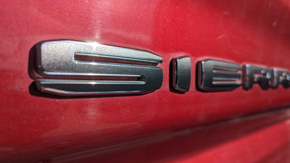 2019-2026 SIERRA Badge Emblem Overlay DECAL Letters Compatible With GMC Sierra