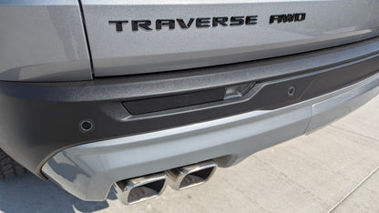 2024-2025 Traverse Bumper Rear Reflector Overlay Decals