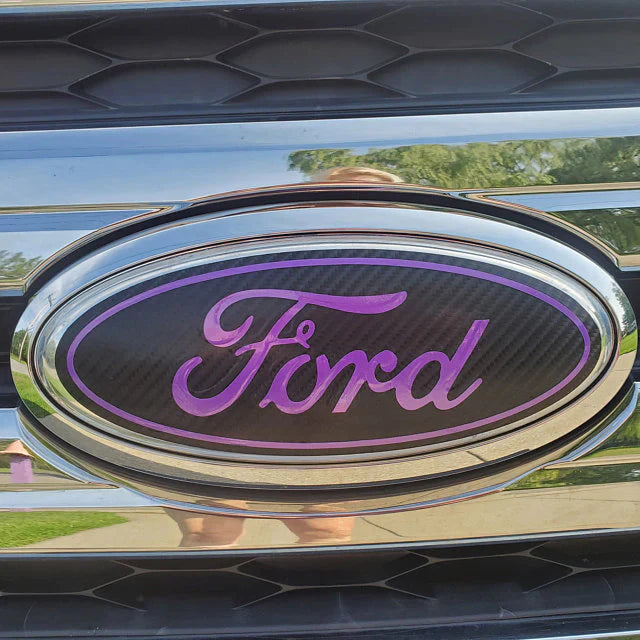 1998-2003 F150 Emblem Overlay DECALS Compatible with Ford | Grille & Tailgate Set