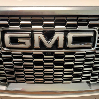 2025-2026 YUKON Precut Emblem Overlay DECALS Compatible With GMC | Front & Rear Set