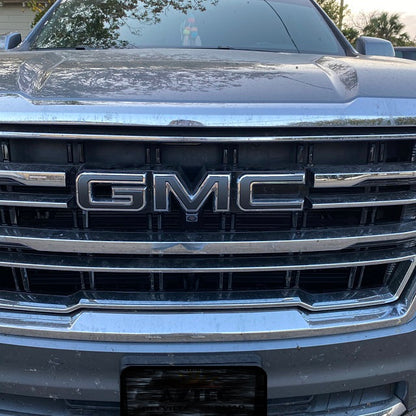 2025-2026 YUKON Precut Emblem Overlay DECALS Compatible With GMC | Front & Rear Set