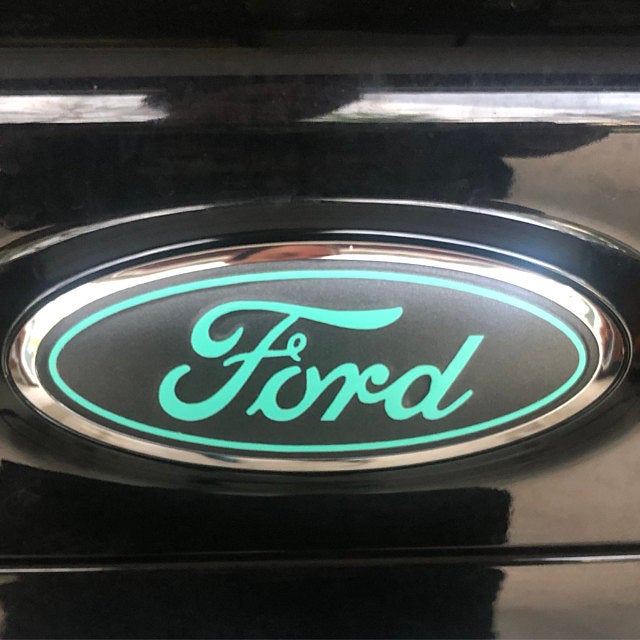 2018-2022 EcoSport Emblem Overlay DECALS Compatible with Ford | Front & Rear Set