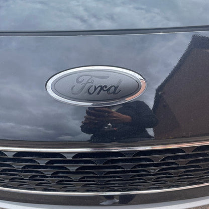2018-2022 EcoSport BLACKOUT Emblem Overlay DECALS Compatible with Ford | Front & Rear Set