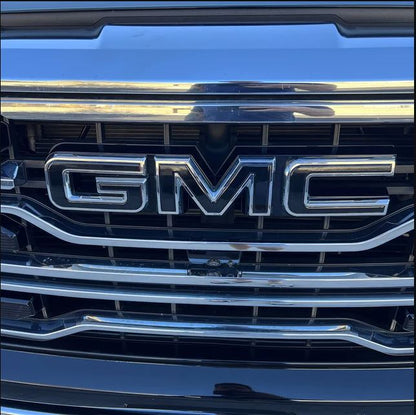2023-2026 CANYON Precut Overlay DECALS Compatible With GMC Emblems | Front & Rear Set