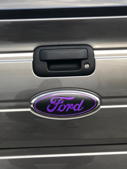 1998-2003 F150 Emblem Overlay DECALS Compatible with Ford | Grille & Tailgate Set