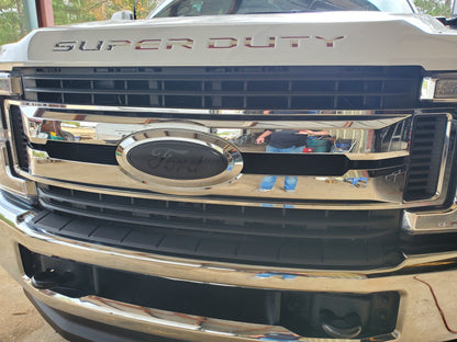 2017-2019 Ford F250 F350 Emblem Overlay Badge Decal