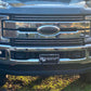 2020-2023 F250 F350 BLACKOUT Emblem Overlay DECALS Compatible with Ford | Grille & Tailgate Set