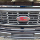 2024-2025 F150 Emblem Overlay DECALS Compatible with Ford | Grille & Tailgate Set