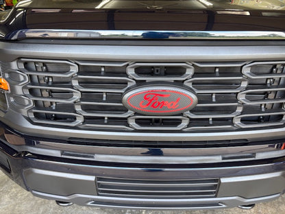 2024-2026 F150 Emblem Overlay DECALS Compatible with Ford | Grille & Tailgate Set