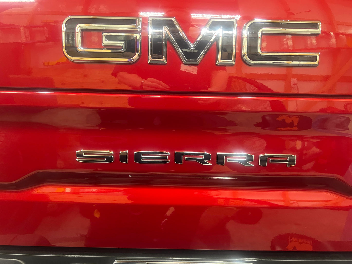 2019-2024 SIERRA Badge Emblem Overlay DECAL Letters Compatible With GMC Sierra