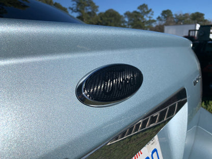 2013-2019 Taurus Emblem Overlay DECALS Compatible with Ford | Front & Rear Set