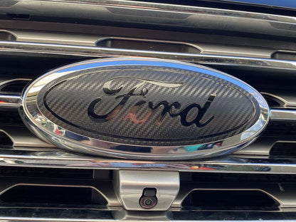 2006-2008 F150 Emblem Overlay DECALS Compatible with Ford | Grille & Tailgate Set