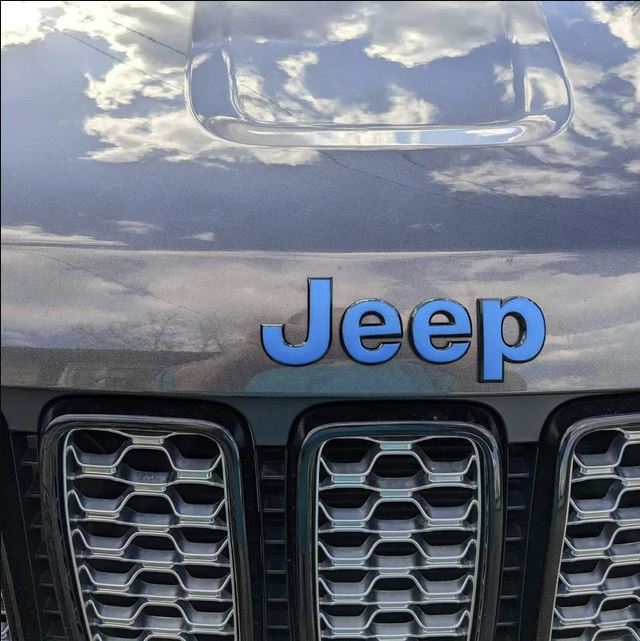 2014-2020 Grand Cherokee Emblem Overlay DECALS Compatible with Jeep