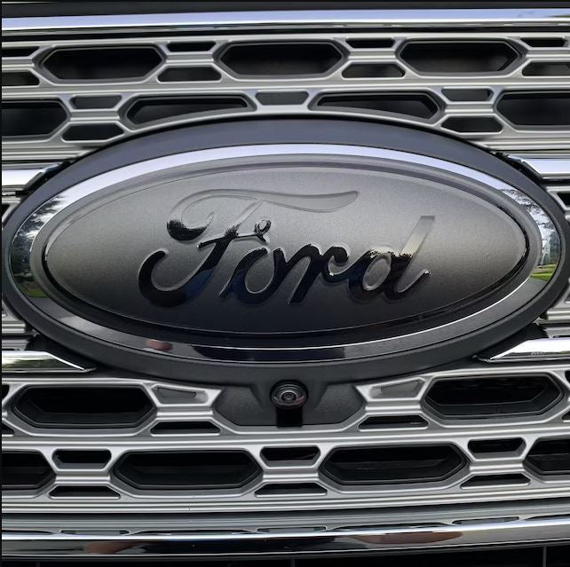 ford expedition black emblem overlay decal
