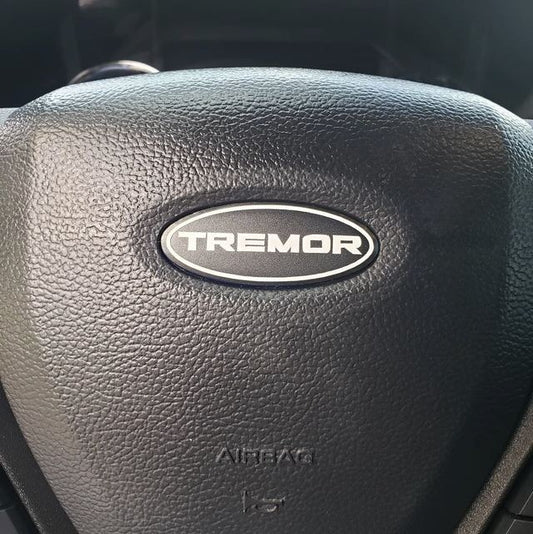ford tremor steering wheel decal overlay